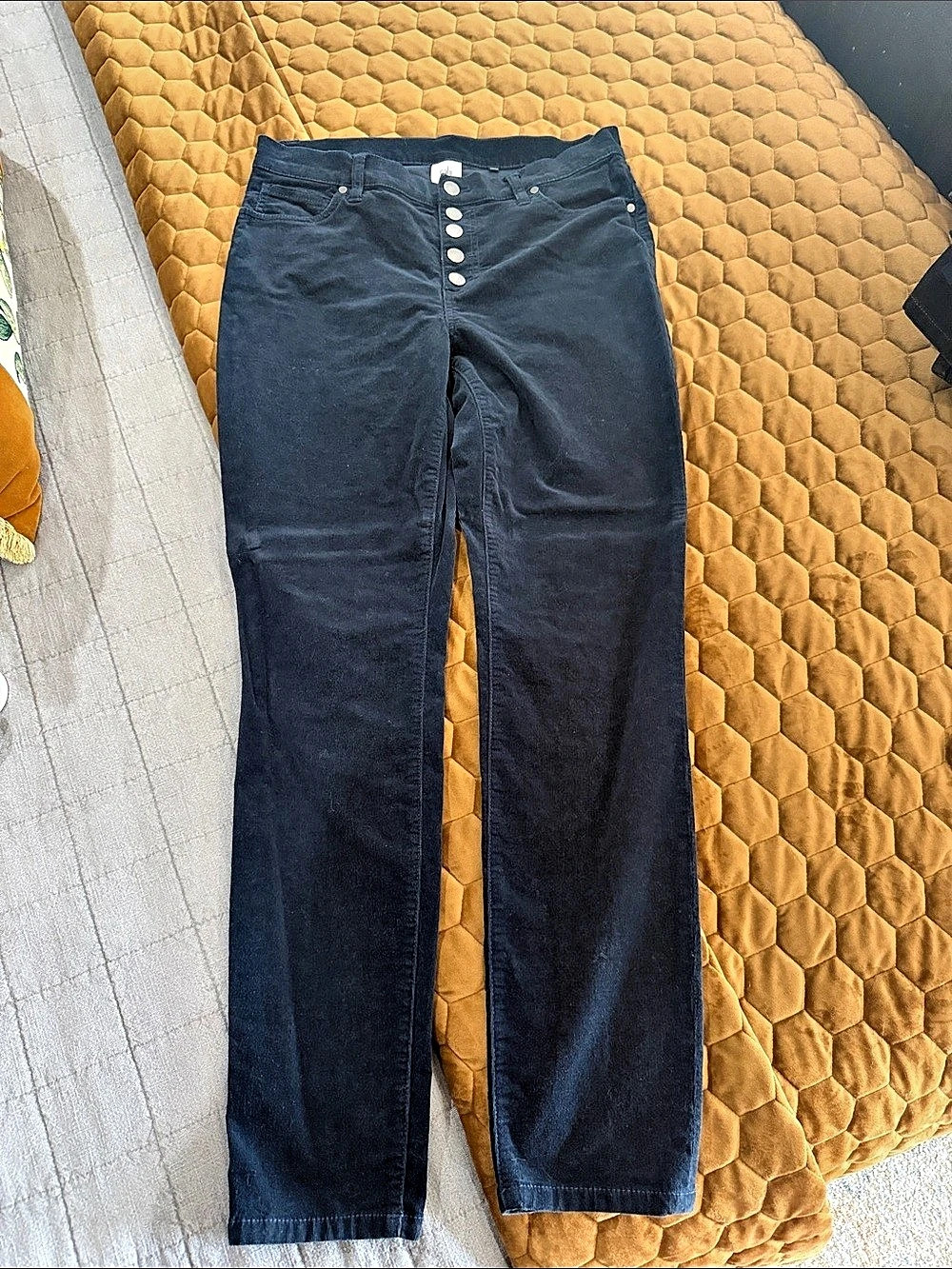 CAbi straight Leg Pants in Blue Size 10 Like New